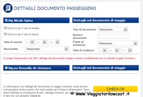 Check In Online Ryanair Come Farlo Ed Informazioni Utili Viaggiatori Low Cost