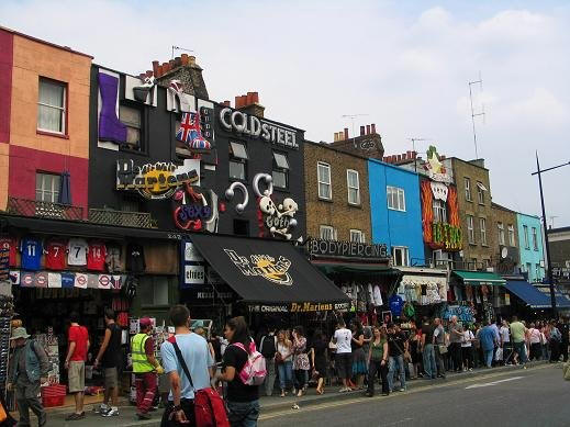 Mercatino di Camden Town Londra