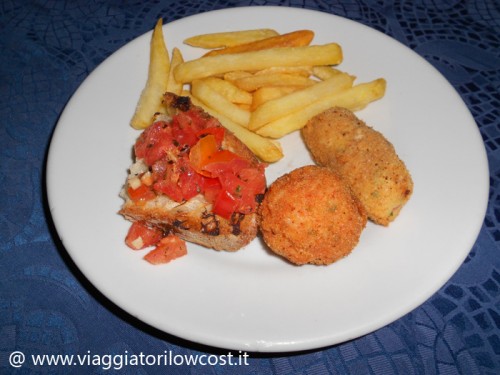 Fritto misto a Il Ristoro del Campanile a Casertavecchia