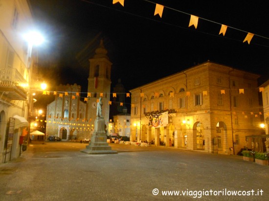 Piazza Alberico Gentili San Ginesio Macerata