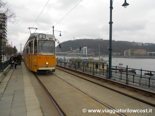 Cosa visitare a Budapest Tram numero 2