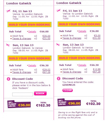 Codice sconto Monarch Airlines