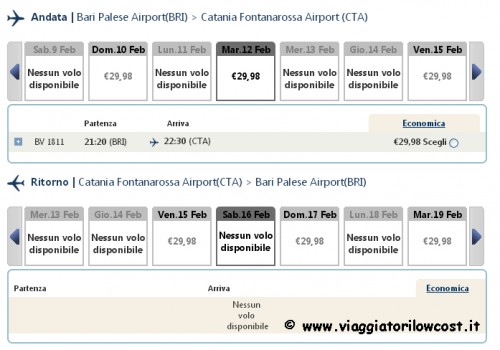 Viaggi low cost