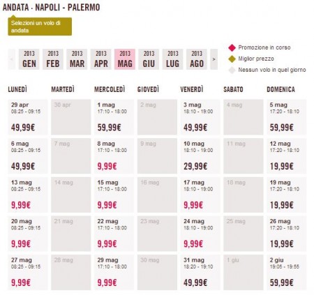 Voli a 9,99 euro low cost