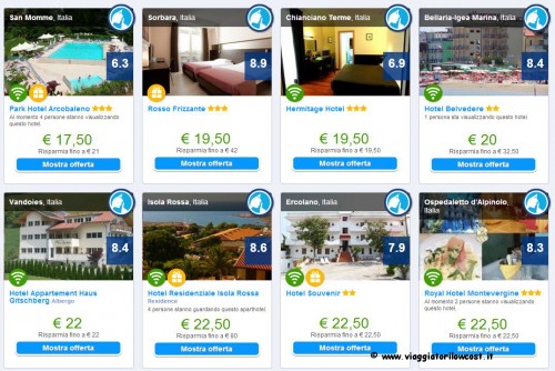 offerte supersegrete di Booking.com