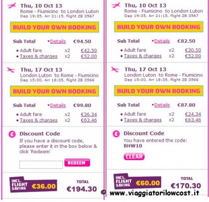 codice sconto voli Monarch Airlines