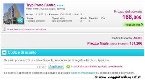 Hotelopia codice promo hotel