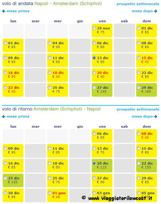 voli low cost per Amsterdam