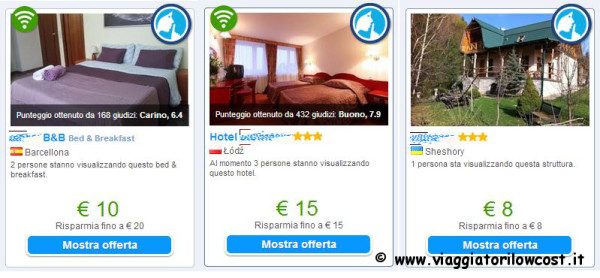 Hotel in Europa low cost
