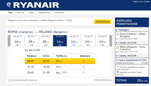 sito ufficiale Ryanair