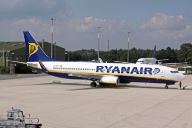 Ryanair a Roma Fiumicino