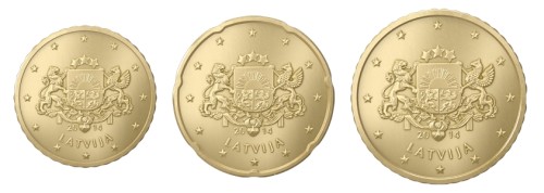 nuova moneta lettone