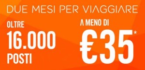 Voli low cost easyJet per l'Italia