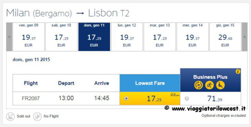 voli low cost Ryanair viaggi low cost