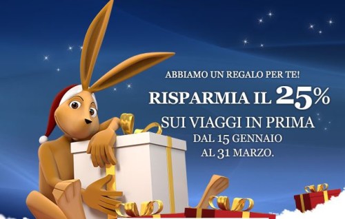 codice promo Italo Treno Ambiente Prima 2015