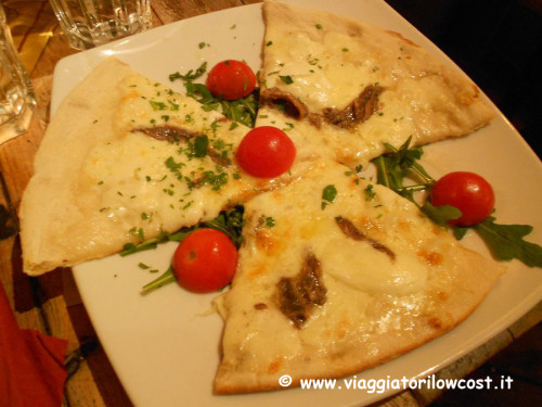 Focaccia Grazia e Graziella a Roma ristorante Trastevere