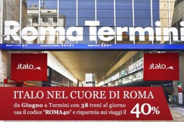 codice Italo viaggi low cost Roma