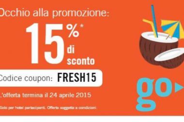 codice sconto Rates To Go Soggiorni 2015