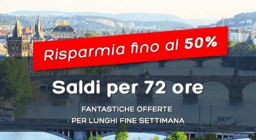 Promo Hotels.com risparmio fino al 50%