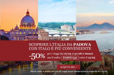 codice sconto Italo viaggi low cost a 3€