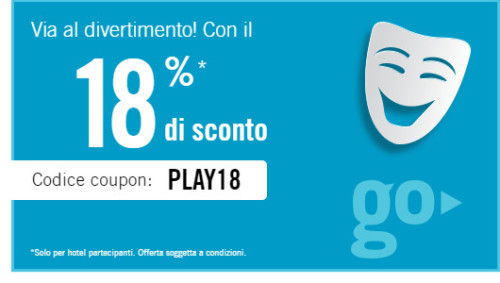 Sconto Hotel 2015 Codice promo Rates To Go
