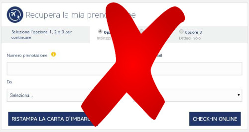 Servizi Ryanair 