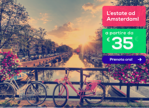 voli low cost Amsterdam e Parigi Offerta Transavia