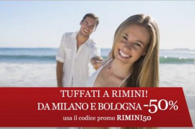 Viaggi low cost Rimini Codice sconto Italo