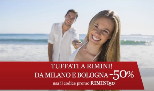 Viaggi low cost Rimini Codice sconto Italo