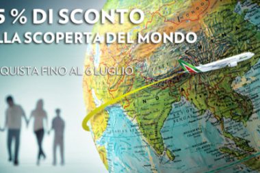 codice sconto Alitalia voli intercontinentali