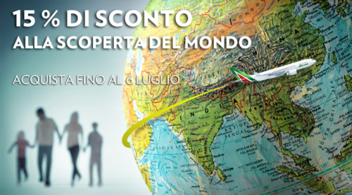 codice sconto Alitalia voli intercontinentali