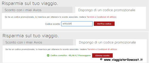 codice sconto Iberia per voli 