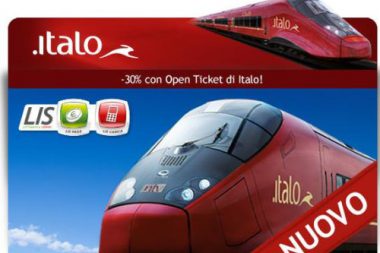 Servizio Open Ticket Italo Treno