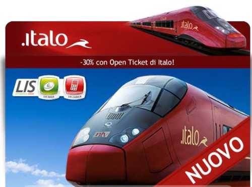 Servizio Open Ticket Italo Treno