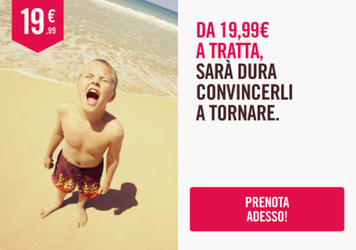 Voli low cost per l'Italia di Volotea