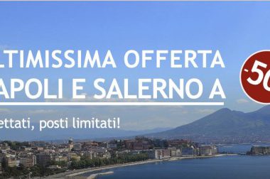 Codice sconto biglietti Italo per Napoli e Salerno