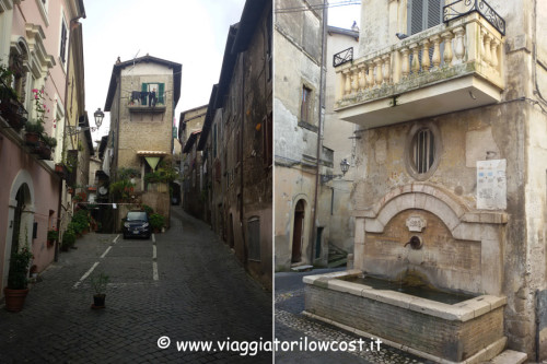 Cosa vedere a Genazzano Casatorre e Fontana del Pilozzo