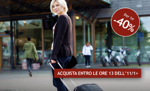 Biglietti Italo con sconto del 40%