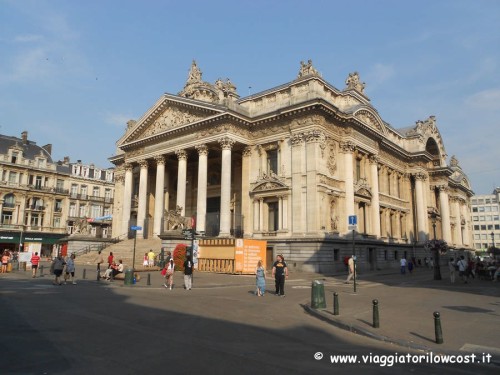 cosa vedere a Bruxelles visitare Palazzo della Borsa