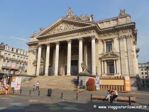 cosa vedere a Bruxelles Palazzo della Borsa