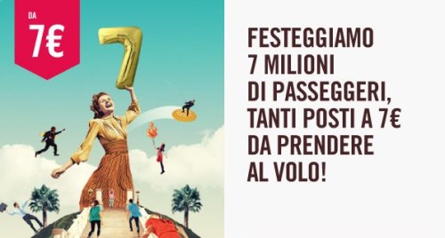 voli a 7 euro promo low cost