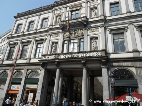 cosa vedere a Bruxelles Gallerie Reali di Sant'Uberto