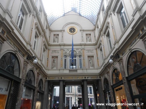 cosa vedere a Bruxelles Gallerie Reali di Sant'Uberto