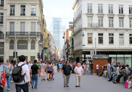 cosa vedere a Bruxelles shopping a Rue Neuve