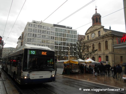 Come arrivare dall’aeroporto di Ginevra al centro autobus