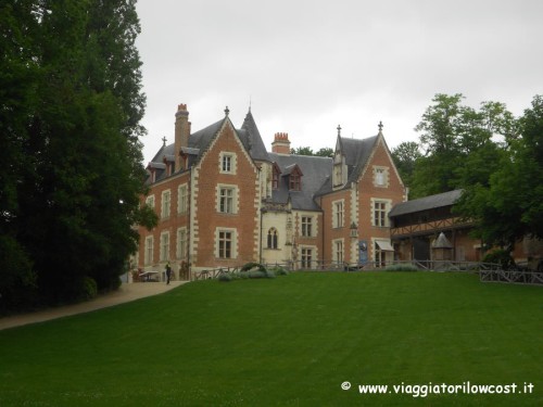 Castello di Clos Lucé nella Valle della Loira
