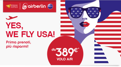 Voli economici USA di Air Berlin