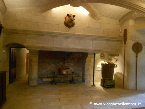 Cucine del Castello di Chenonceau da visitare