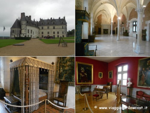 tour castelli della Loira castello reale di Amboise