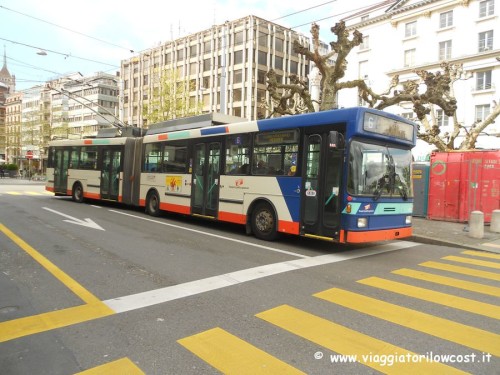 come muoversi a Ginevra linee autobus